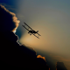 aircraft, flight, aviation, sky, clouds wallpaper