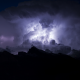 storm, lightning, dark clouds, nature, thunderstorm wallpaper